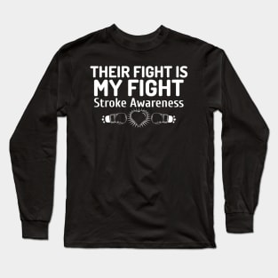 Stroke Awareness Long Sleeve T-Shirt